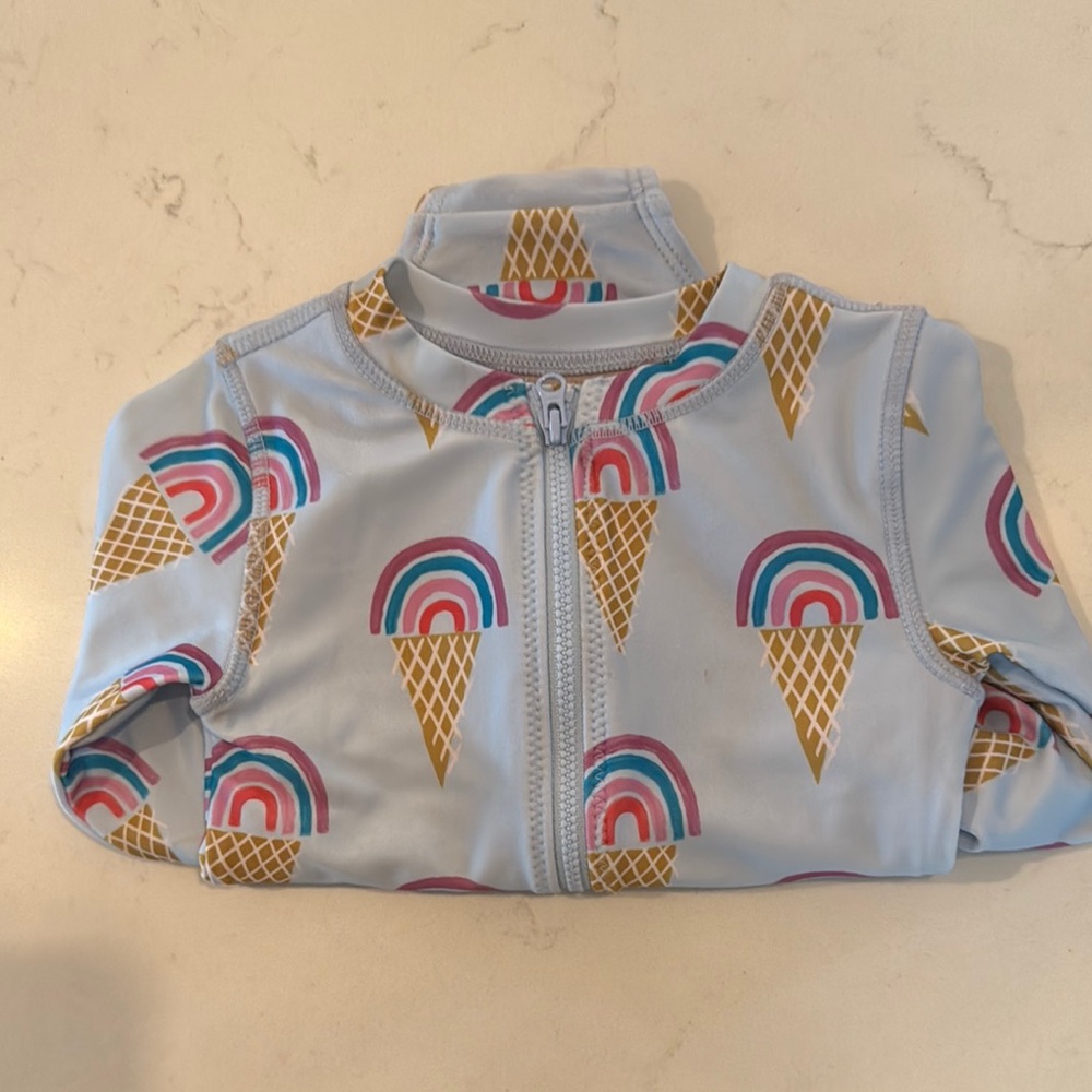 Tea Collection Blue Rashguard Swimwear - Picture 5 of 5